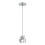 Hubbardton Forge Gatsby 5" Wide Crystal Mini Pendant Vintage Platinum