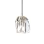 Hubbardton Forge Gatsby 5" Wide Crystal Mini Pendant Sterling