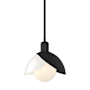 Hubbardton Forge Brooklyn 10" Wide Mini Pendant Black