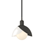 Hubbardton Forge Brooklyn 10" Wide Mini Pendant Natural Iron