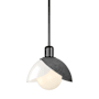 Hubbardton Forge Brooklyn 10" Wide Mini Pendant Ink