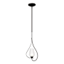 Hubbardton Forge Flora 8" Wide Mini Pendant Oil Rubbed Bronze