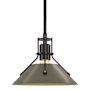 Hubbardton Forge Henry 10" Wide Mini Pendant Oil Rubbed Bronze / Soft Gold