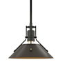 Hubbardton Forge Henry 10" Wide Mini Pendant Natural Iron / Bronze