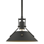 Hubbardton Forge Henry 10" Wide Mini Pendant Natural Iron / Natural Iron