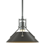 Hubbardton Forge Henry 10" Wide Mini Pendant Vintage Platinum / Dark Smoke