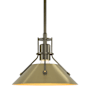 Hubbardton Forge Henry 10" Wide Mini Pendant Soft Gold / Modern Brass