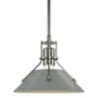 Hubbardton Forge Henry 10" Wide Mini Pendant Sterling / Vintage Platinum