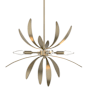 Hubbardton Forge Dahlia 4 Light 22" Wide Taper Candle Pendant Soft Gold
