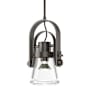 Hubbardton Forge Erlenmeyer 9" Wide Mini Pendant Oil Rubbed Bronze