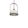 Hubbardton Forge Atlas 14" Wide Pendant Bronze / Sterling