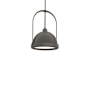 Hubbardton Forge Atlas 14" Wide Pendant Dark Smoke / Oil Rubbed Bronze