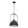 Hubbardton Forge Atlas 14" Wide Pendant Black / Black