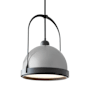 Hubbardton Forge Atlas 14" Wide Pendant Black / Vintage Platinum
