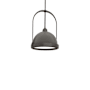 Hubbardton Forge Atlas 14" Wide Pendant Oil Rubbed Bronze / Dark Smoke