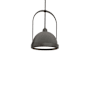 Hubbardton Forge Atlas 14" Wide Pendant Oil Rubbed Bronze / Natural Iron