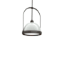 Hubbardton Forge Atlas 14" Wide Pendant Oil Rubbed Bronze / Vintage Platinum