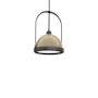 Hubbardton Forge Atlas 14" Wide Pendant Oil Rubbed Bronze / Soft Gold