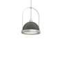 Hubbardton Forge Atlas 14" Wide Pendant Vintage Platinum / Oil Rubbed Bronze