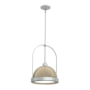Hubbardton Forge Atlas 14" Wide Pendant Vintage Platinum / Soft Gold