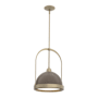 Hubbardton Forge Atlas 14" Wide Pendant Soft Gold / Bronze