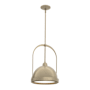 Hubbardton Forge Atlas 14" Wide Pendant Soft Gold / Soft Gold