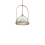Hubbardton Forge Atlas 14" Wide Pendant Soft Gold / Sterling