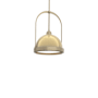 Hubbardton Forge Atlas 14" Wide Pendant Soft Gold / Modern Brass