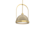 Hubbardton Forge Atlas 14" Wide Pendant Modern Brass / Soft Gold