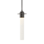 Hubbardton Forge Airis 4" Wide Mini Pendant Oil Rubbed Bronze