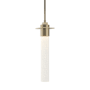 Hubbardton Forge Airis 4" Wide Mini Pendant Soft Gold / Seeded Clear