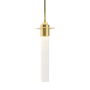 Hubbardton Forge Airis 4" Wide Mini Pendant Modern Brass