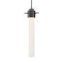 Hubbardton Forge Airis 5" Wide Mini Pendant Oil Rubbed Bronze