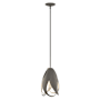Hubbardton Forge Pental 9" Wide Mini Pendant Natural Iron