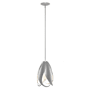 Hubbardton Forge Pental 9" Wide Mini Pendant Vintage Platinum