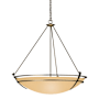 Hubbardton Forge Tryne 3 Light 36" Wide Pendant Soft Gold / Sand