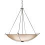 Hubbardton Forge Compass 3 Light 35" Wide Pendant Sterling / Sand
