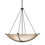 Hubbardton Forge Compass 3 Light 35" Wide Pendant Oil Rubbed Bronze / Sand