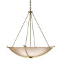 Hubbardton Forge Compass 3 Light 35" Wide Pendant Modern Brass / Sand