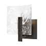 Hubbardton Forge Arc 8" Tall Bathroom Sconce Oil Rubbed Bronze
