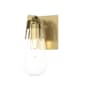 Hubbardton Forge Eos 9" Tall Bathroom Sconce Modern Brass