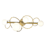 Hubbardton Forge Olympus 4 Light 30" Wide Vanity Light Modern Brass