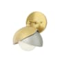 Modern Brass / Sterling / Opal