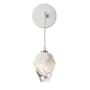 Hubbardton Forge Chrysalis 9" Tall Wall Sconce White / White / Clear