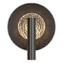 Hubbardton Forge Solstice 11" Tall Wall Sconce Oil Rubbed Bronze