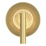 Hubbardton Forge Solstice 11" Tall Wall Sconce Modern Brass