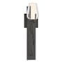 Hubbardton Forge Flora 19" Tall Wall Sconce Natural Iron / Seedy