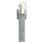 Hubbardton Forge Flora 19" Tall Wall Sconce Vintage Platinum / Seedy
