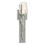 Hubbardton Forge Flora 19" Tall Wall Sconce Sterling / Seedy