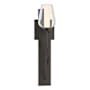 Hubbardton Forge Flora 19" Tall Wall Sconce Oil Rubbed Bronze / Seedy